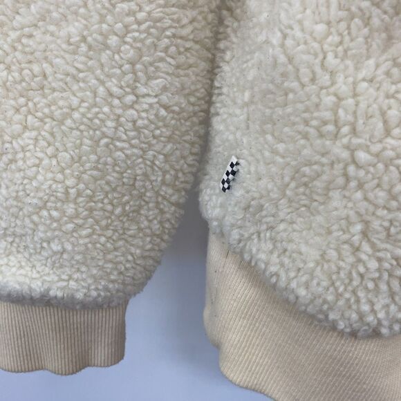 Vans jacket Sherpa Creme Collar NWOT Sz Small - Picture 6 of 7